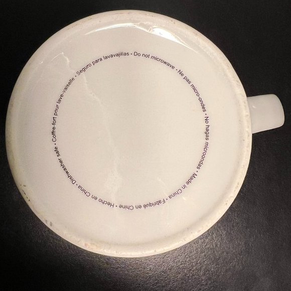 HELLO GORGEOUS Ceramic Mug with Metallic Gold Lettering - Picture 5 of 6